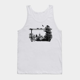 Brisbane Evening Skyline Tank Top